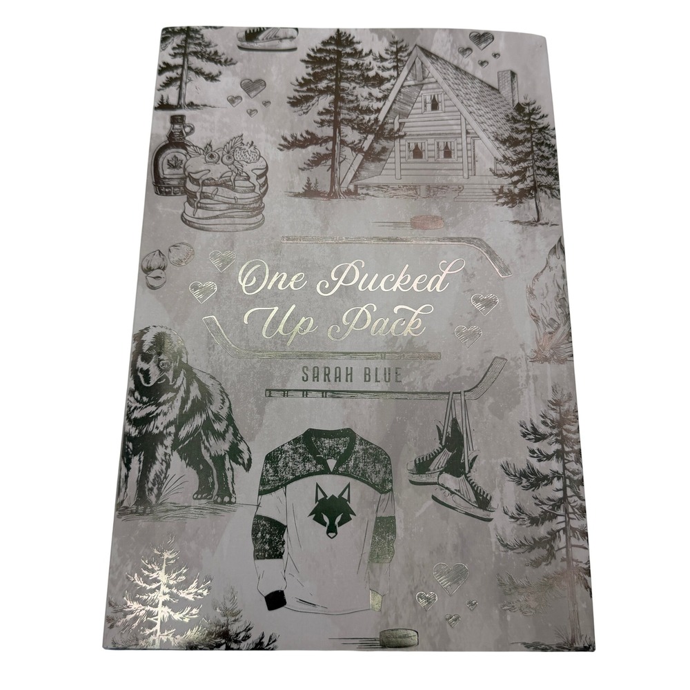 One Pucked Up Pack Sarah Blue Bookish Box Luke Edition Hardcover Hockey Signed